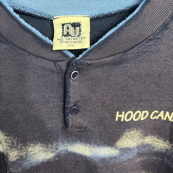 Vintage Crewneck-Hood Canal Graphic Sweatshirt - Picture 6 of 15